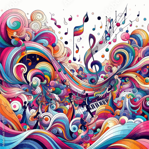 this vector about symphony of color 