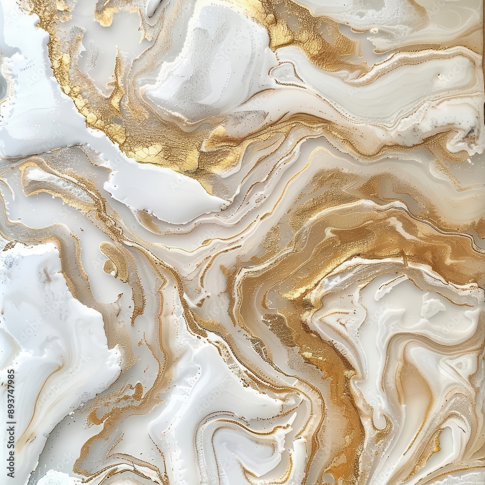 ethereal white and gold marble swirls creating a luxurious abstract pattern soft pearlescent sheen with delicate veining mimics natural stone textures ethereal white and gold marble swirls creating a luxurious abstract pattern soft pearlescent sheen with delicate veining mimics natural stone textures