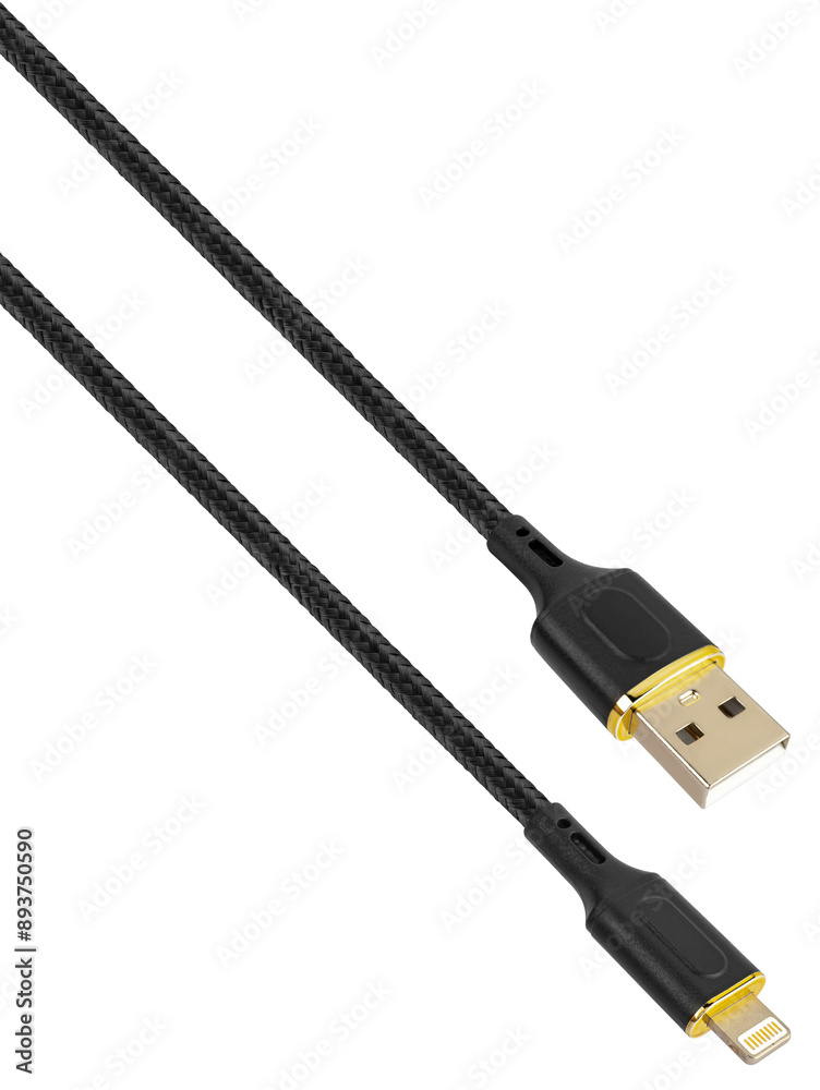 USB and Lightning connector cable USB and Lightning connector cable