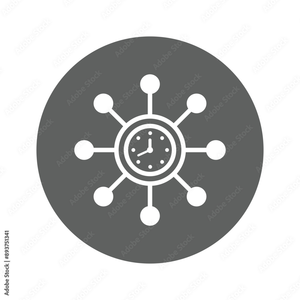 Time Network icon.