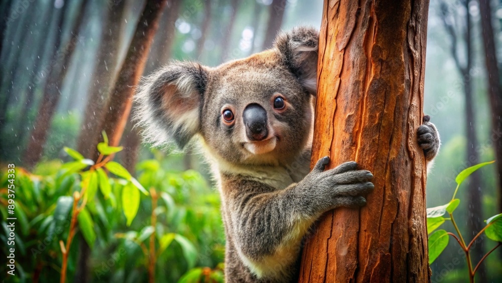 Obraz premium koala bear in tree