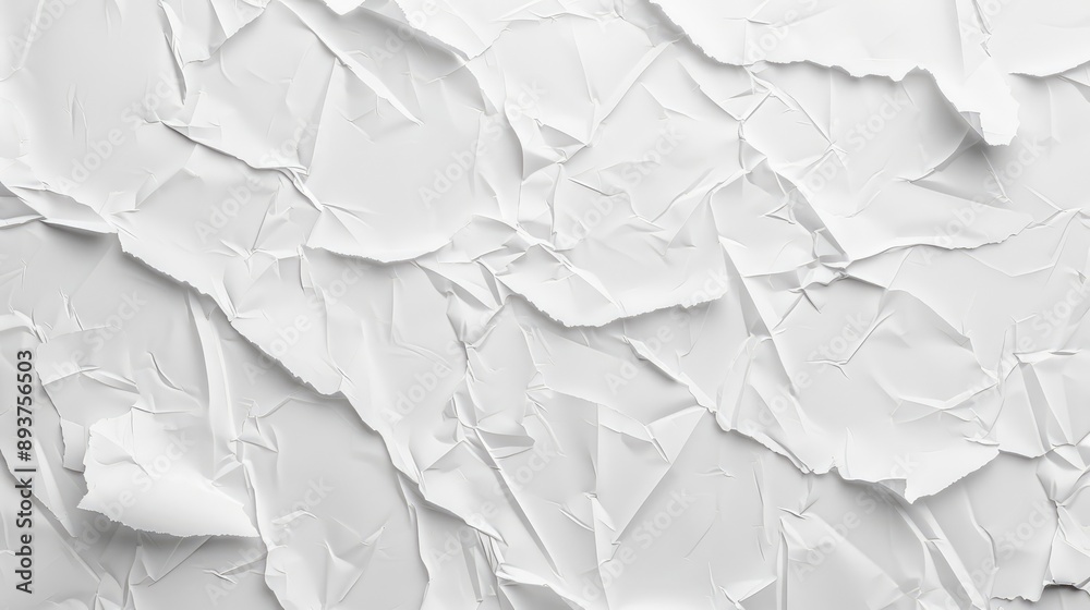 Obraz premium White paper texture backdrop Corporate workplace idea