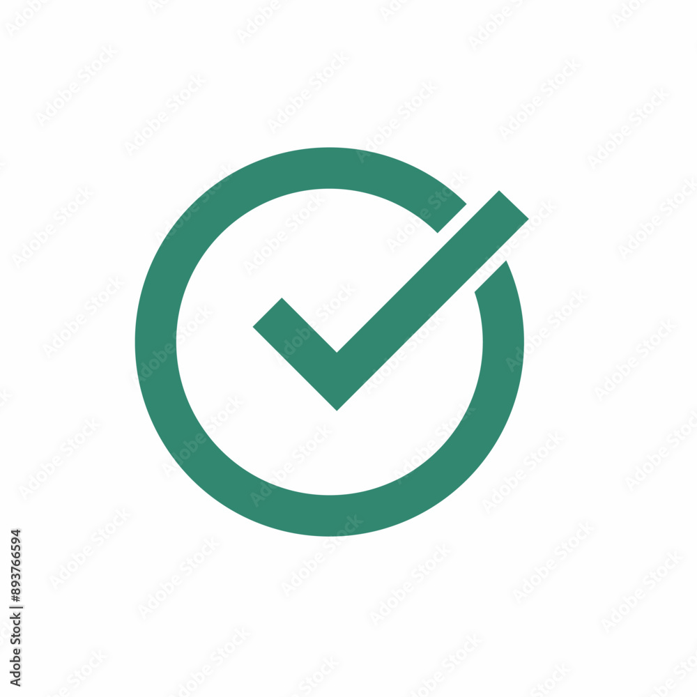 check symbol in green, check sign icon. check mark vector. check symbol in green, check sign icon. check mark vector.