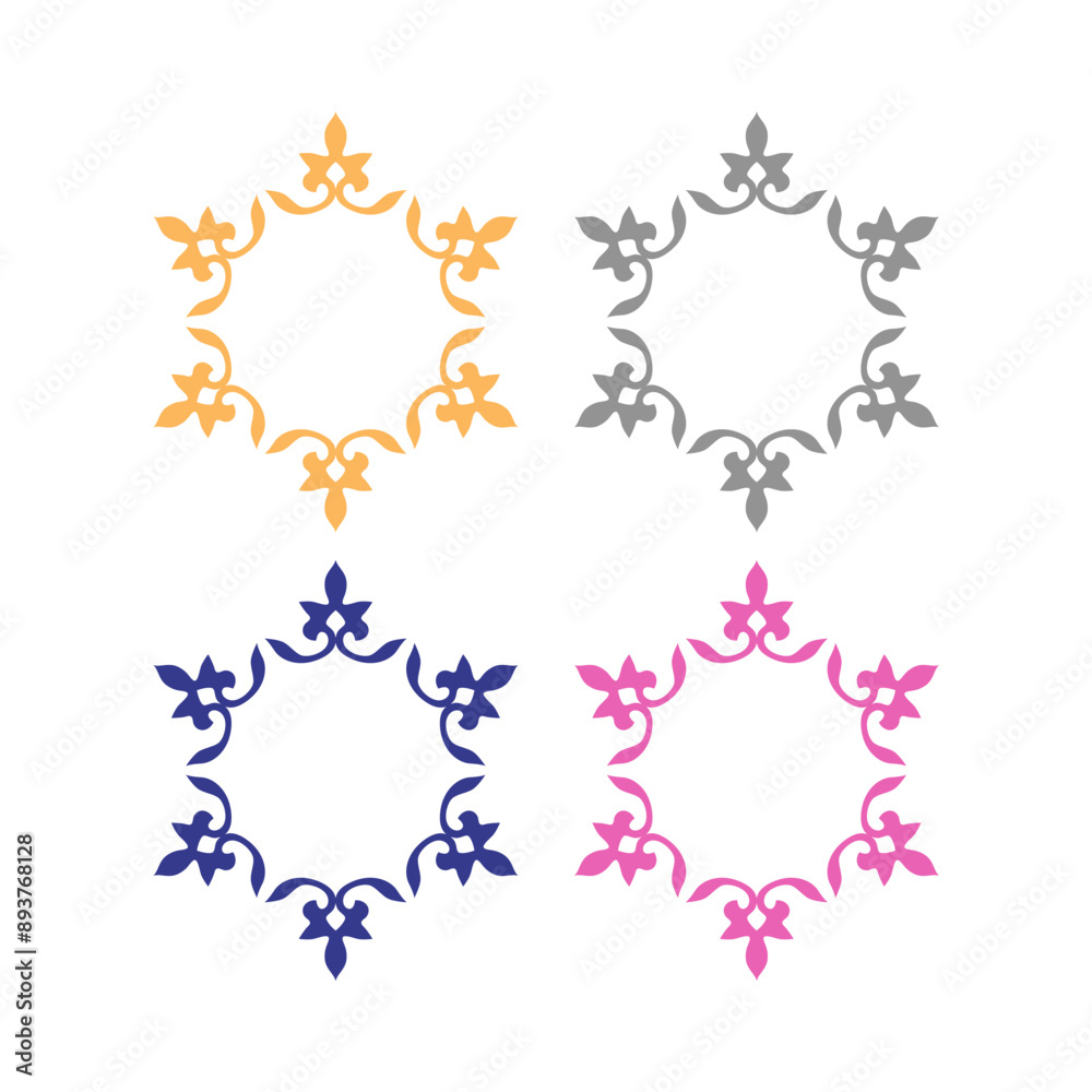 Luxury Ornamental Wellness Spa Hotel Resort Sign Symbol Logo isolated on White Luxury Ornamental Wellness Spa Hotel Resort Sign Symbol Logo isolated on White