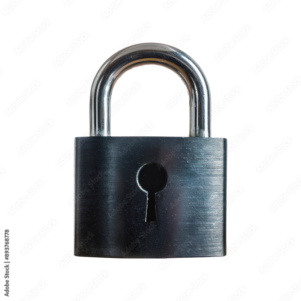 Padlock with keyhole. Isolated on transparent background. Padlock with keyhole. Isolated on transparent background.