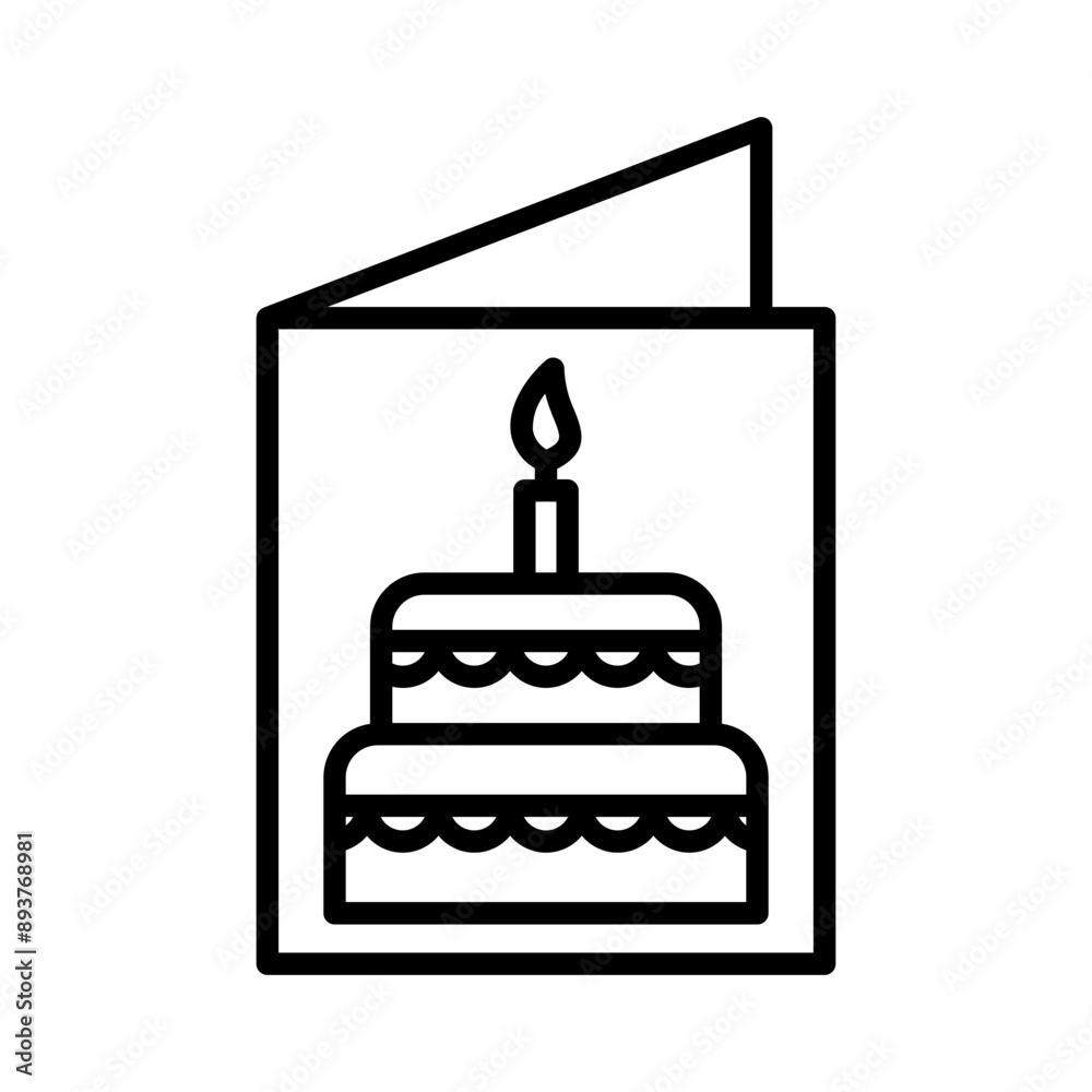 Birthday Invitation Lineart Birthday Invitation Lineart