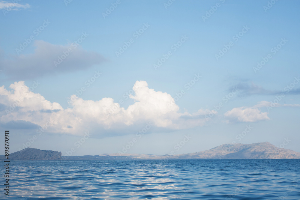 custom made wallpaper toronto digitalSeascape with a cloud in the sky.