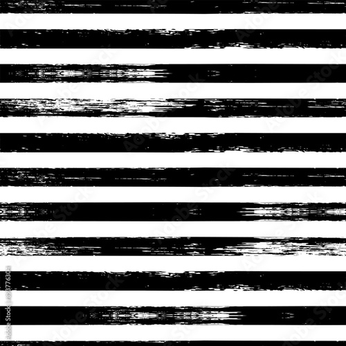 Decorative seamless pattern with hand drawn shapes. Black pen marker scribble doodle lines. Brush freehand stripes print. Great for textile, fabric, wallpaper, wrapping, scrapbook and packaging