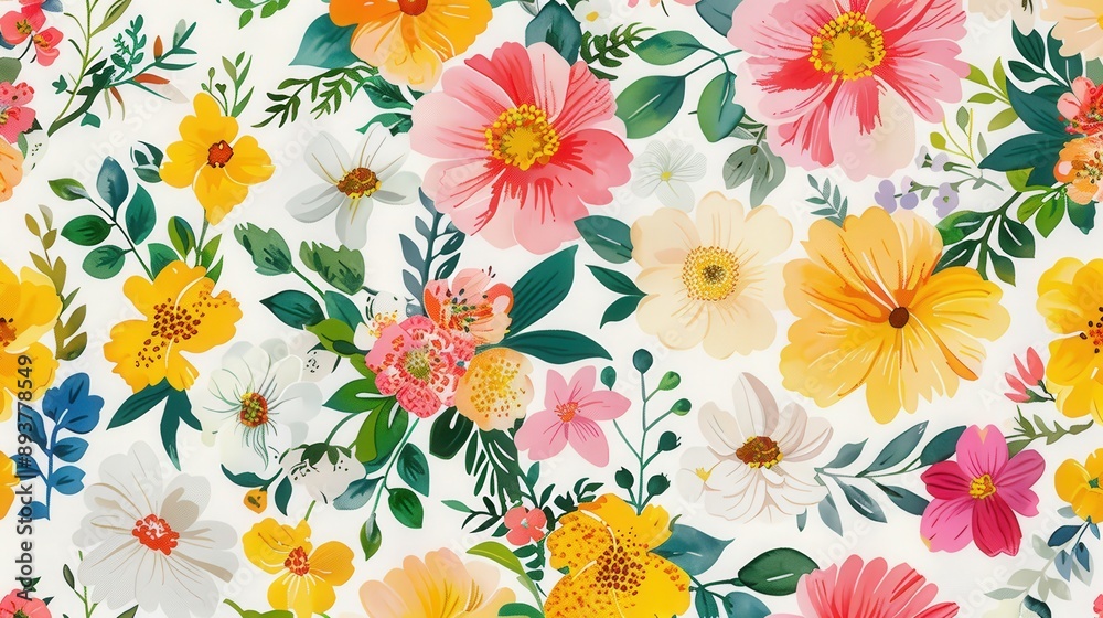 Highlight the versatility of a seamless wildflowers printable paper pattern, suitable for a wide range of projects including digital scrapbooking, gift wrapping, and party decor. Highlight the versatility of a seamless wildflowers printable paper pattern, suitable for a wide range of projects including digital scrapbooking, gift wrapping, and party decor.