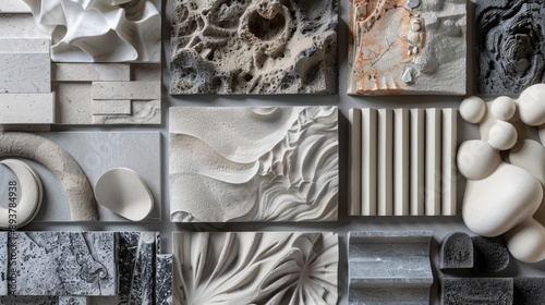 Creative Fusion Collaborative CrossIndustry Design with Textured Surfaces photo