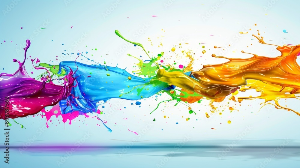 Dynamic Marketing Energize Your Campaign with Vibrant Paint Splashes Dynamic Marketing Energize Your Campaign with Vibrant Paint Splashes