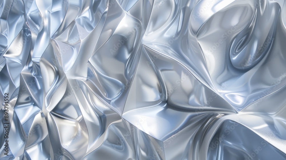 Crumpled Metallic Texture Crumpled Metallic Texture