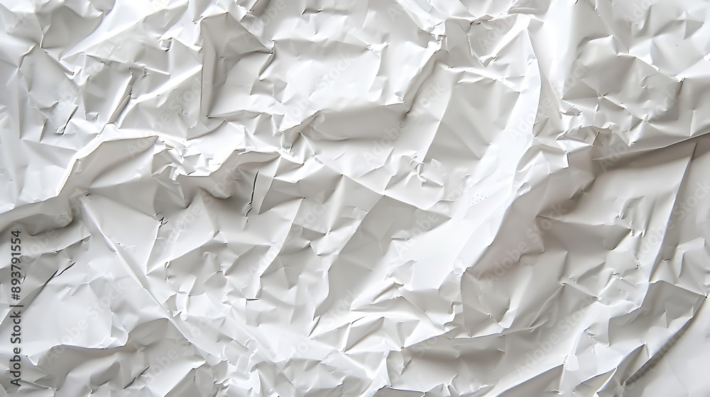 Fototapeta premium Abstract Crumpled Paper Texture