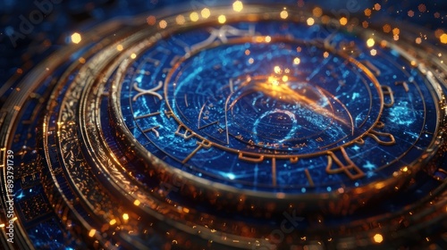 Wallpaper Mural Celestial Clockwork Torontodigital.ca