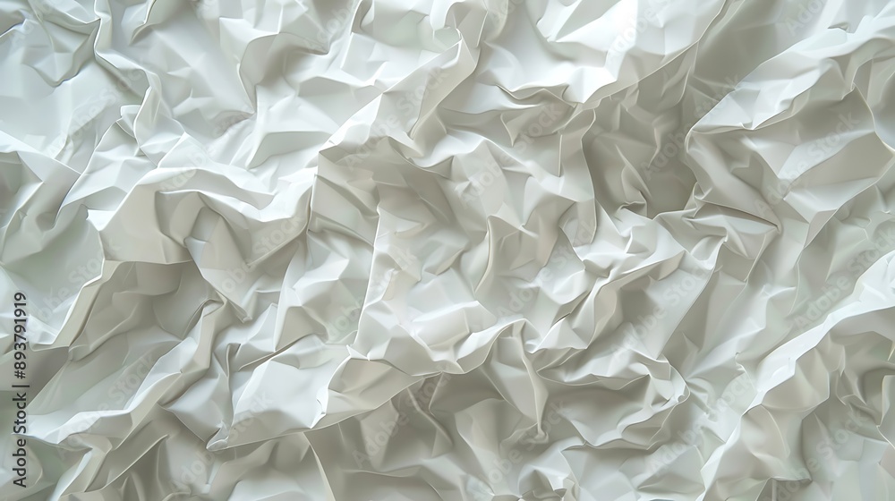 Obraz premium Abstract Crumpled Paper Texture