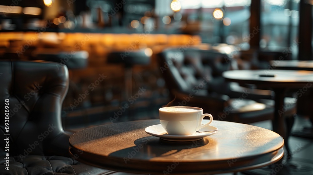 Fototapeta premium Coffee Break in a Cafe