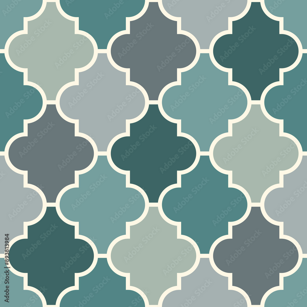 Oriental traditional pattern. Ogee ornament. Repeated maroccan crosses mosaic tiles. Lantern shapes motif. Tracery window wallpaper. Arabesque digital paper, textile print. Seamless surface design Oriental traditional pattern. Ogee ornament. Repeated maroccan crosses mosaic tiles. Lantern shapes motif. Tracery window wallpaper. Arabesque digital paper, textile print. Seamless surface design