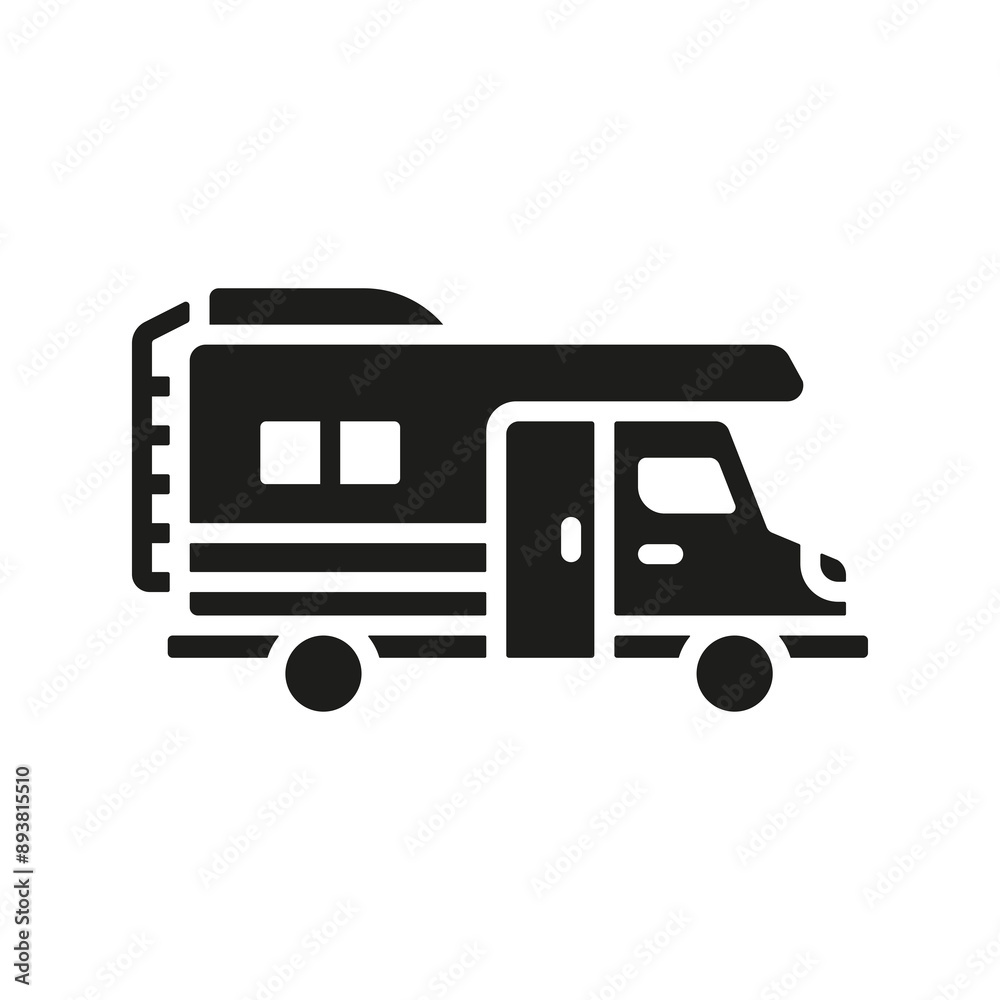 Motor home icon vector design templates simple and modern Motor home icon vector design templates simple and modern