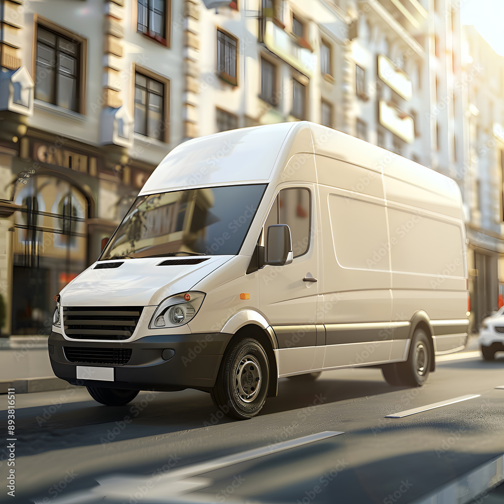 Fototapeta premium Last Mile Solutions: Revolutionizing Delivery Services examines the latest innovations in final-mile logistics, focusing on strategies and technologies that enhance efficiency,reduce costs,and improve