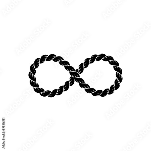 Cord, thread, cable, twine icon vector illustration. Design elements on maritime, sailor, yacht, nautical,adventure, climbing.