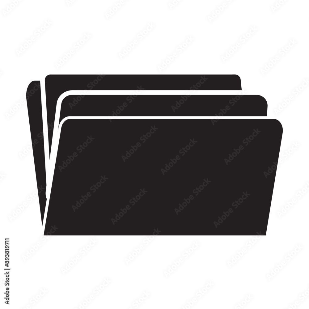 folder icon vector illustration template design folder icon vector illustration template design