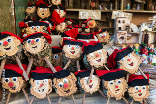 Tio de Nadal or Christmas Log,  Barcelona, Catalonia, Spain