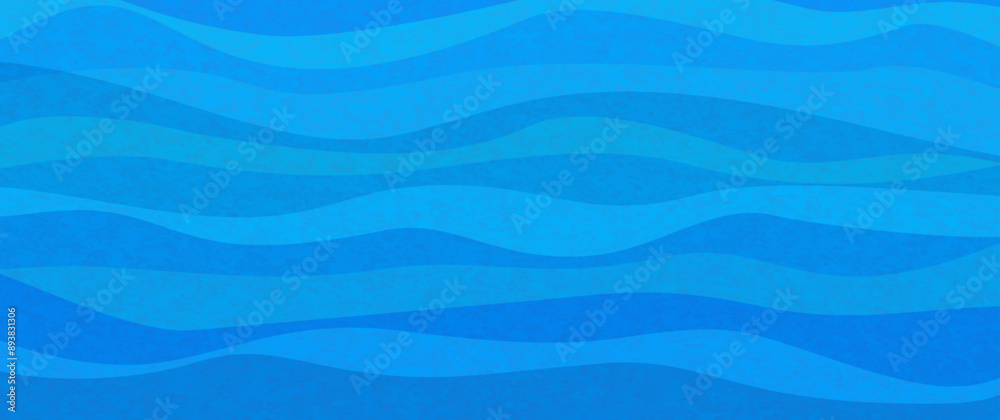Blue watercolor waves texture background. Ocean abstract waves vector lines wallpaper. Blue sea illustration for background. Striped background with watercolor texture. Blue watercolor waves texture background. Ocean abstract waves vector lines wallpaper. Blue sea illustration for background. Striped background with watercolor texture.