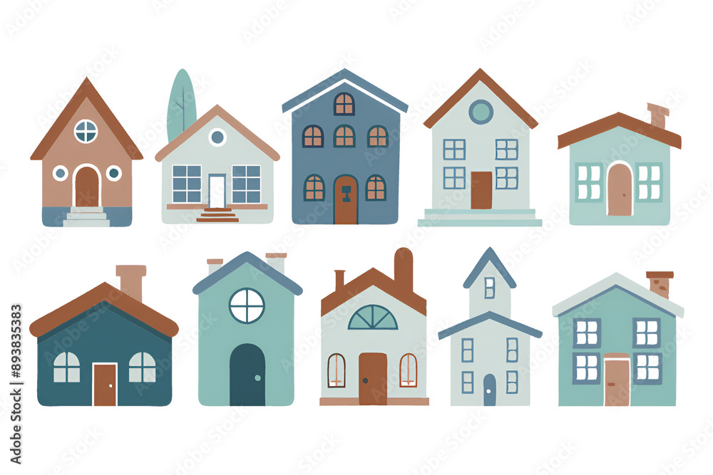 There are a variety of houses included in this collection There are a variety of houses included in this collection