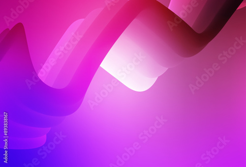 Light Purple, Pink vector blurred bright texture.