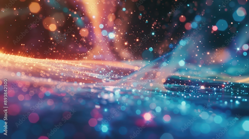 Fascinating 3D Abstract Multicolor Visualization Fascinating 3D Abstract Multicolor Visualization