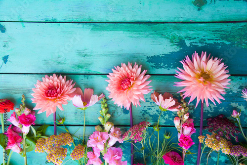 Summer autumn flowers - bou...