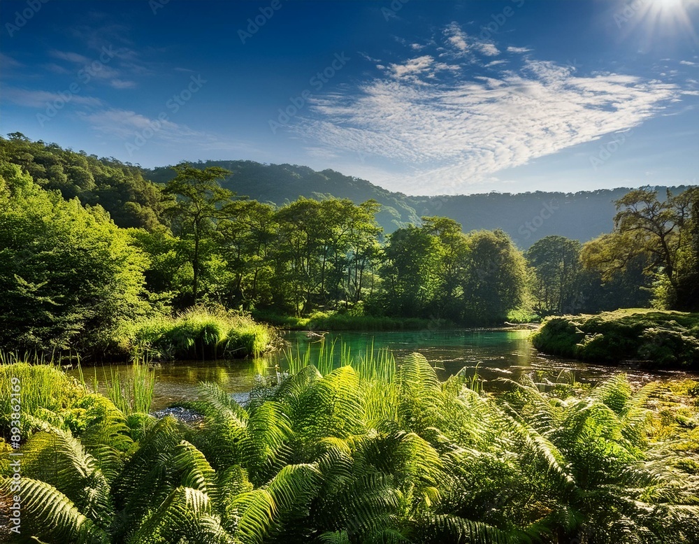 Obraz premium Breathtaking image of pristine nature, ideal for commercial use