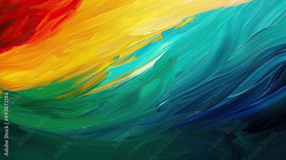 Background with South African flag colors and fluid light effects for boldness Background with South African flag colors and fluid light effects for boldness