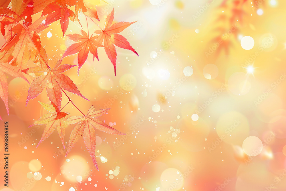 A leafy tree with red leaves and a blurry background. A leafy tree with red leaves and a blurry background.