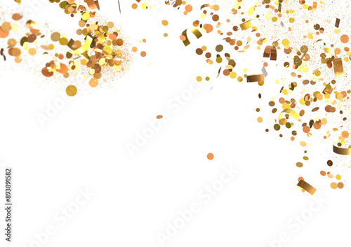 Golden confetti falls again...