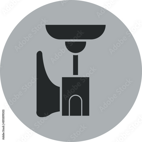 Broken Leg Icon Design