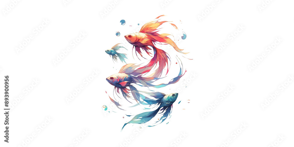 Fototapeta premium abstract colorful smoke