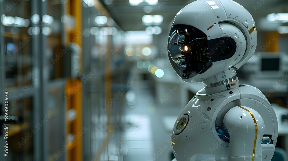 A research lab where Advanced Robotics are developed and tested for various applications A research lab where Advanced Robotics are developed and tested for various applications