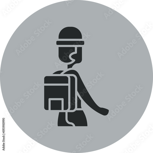 Tourist Icon Design