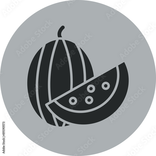 Watermelon Icon Design