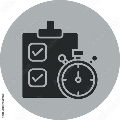 Project Deadline Icon Design