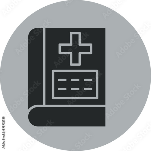 Medical Book Icon Design