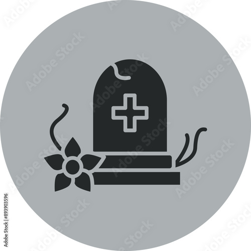 Grave Icon Design