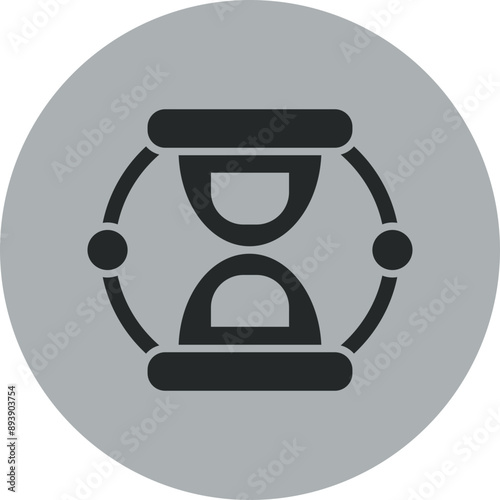 Sand Clock Icon Design