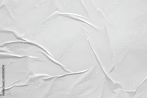 Fond blanc texturé avec des plis , idéal arrière-plan