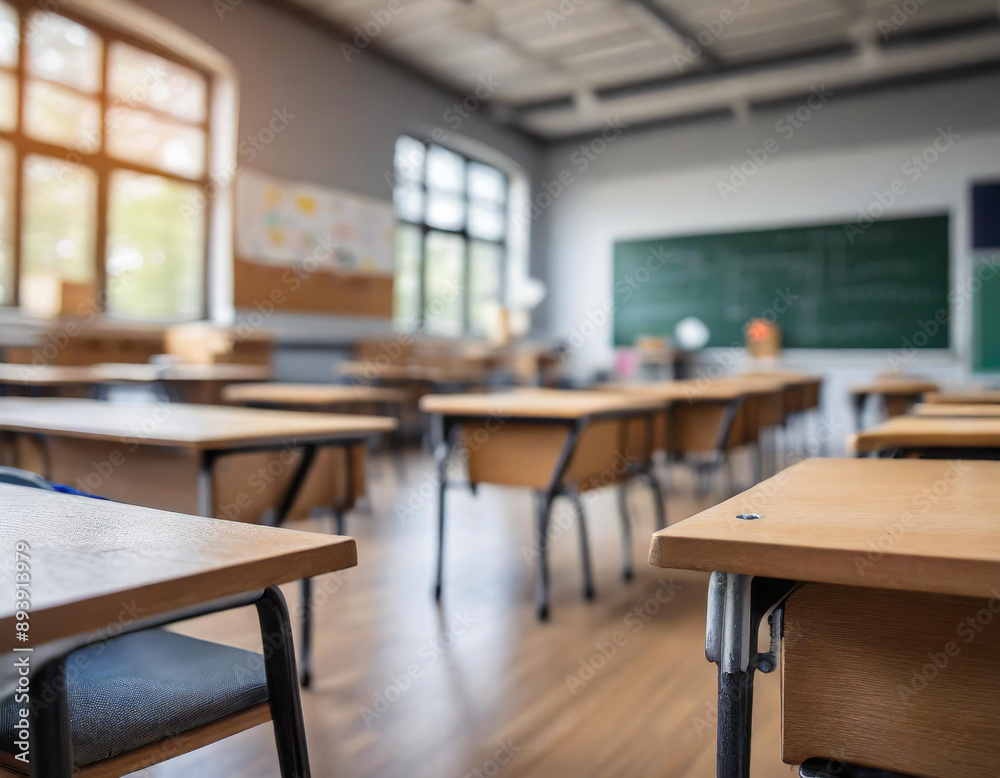 Pusta sala klasa szkolna Pusta sala klasa szkolna
