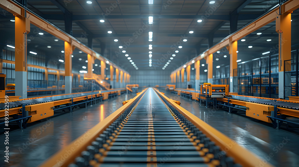 An industrial facility optimized by Robotic Process Automation (RPA) for streamlined operations An industrial facility optimized by Robotic Process Automation (RPA) for streamlined operations