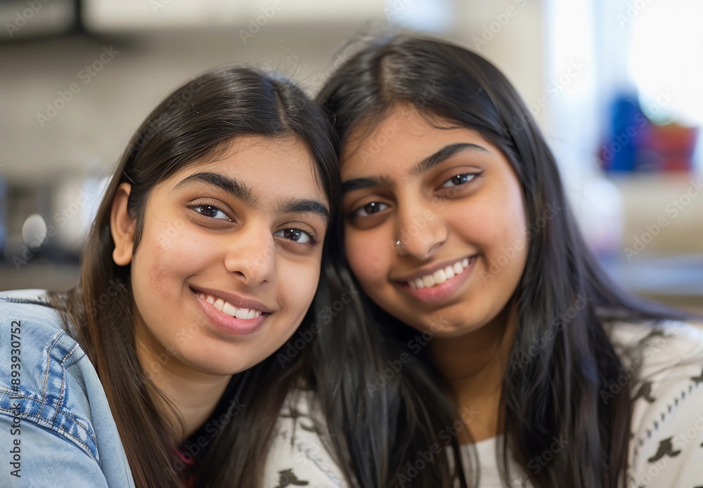  Indian Sisters and Best Friends Laughing Together