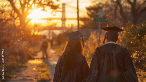 Onwards and Upwards: A Portrait of Middle School Graduates photo