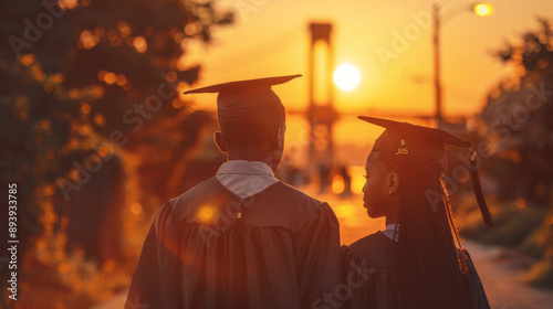 We Made It!: A Close-Up on Middle School Graduation Joy photo